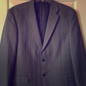Men’s blazer-grey and black